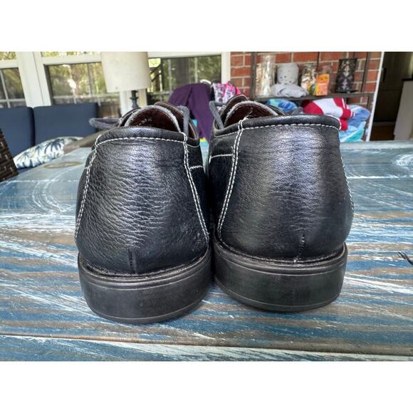 Johnston & Murphy Flex Black Leather Sheepskin Derby men's shoes size 9.5 - Picture 8 of 14